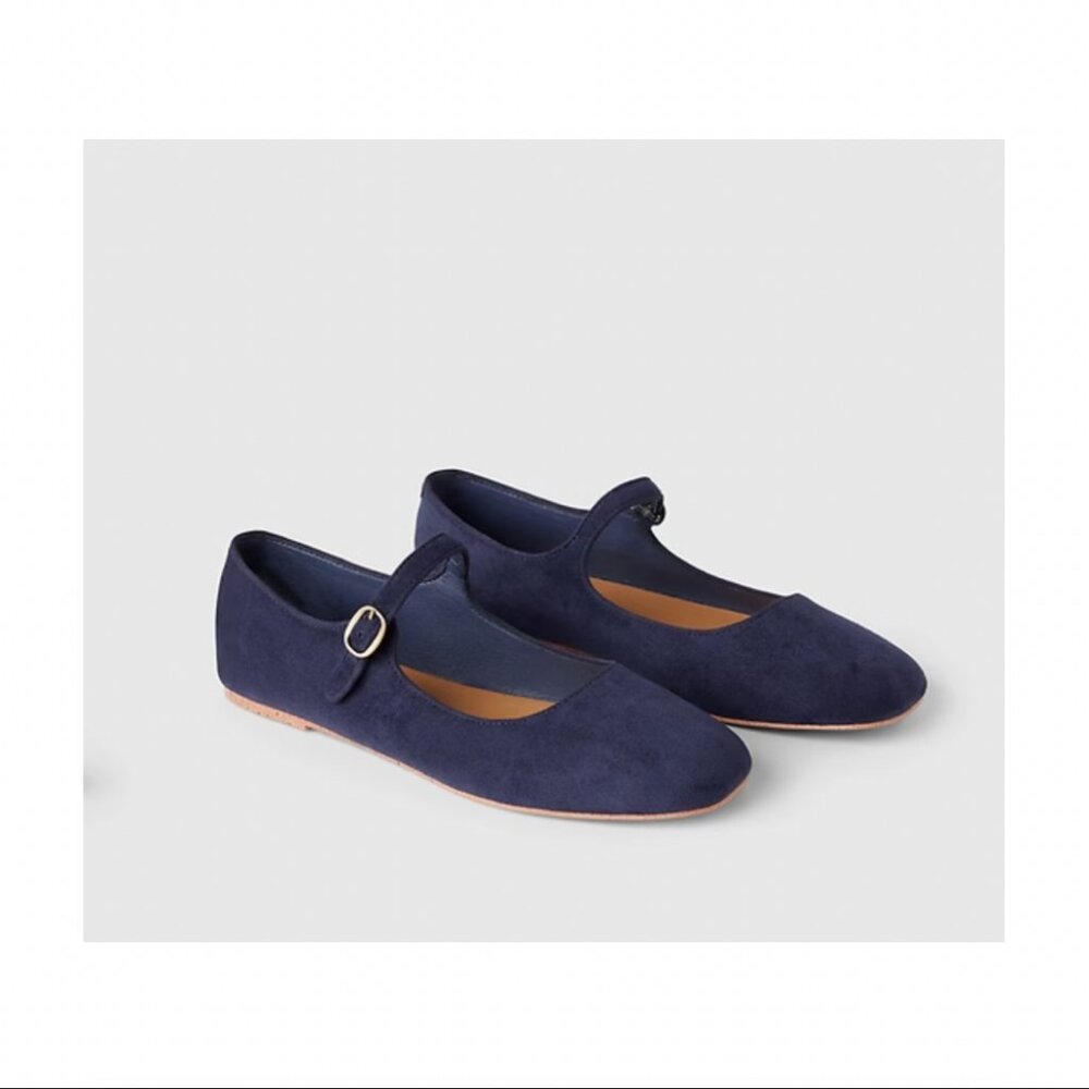 Gap x Doen Blue Ballet Flats - Size 8